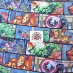 Marvel Comics Cotton Fabric Horizontal Comic Patch