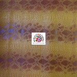 Sopythana Viper Embossed Snake Skin Vinyl Fabric Desert Gold