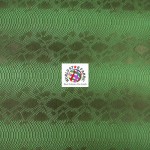 Sopythana Viper Embossed Snake Skin Vinyl Fabric Green