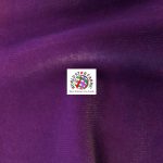 Solid Velvet Spandex Fabric Purple