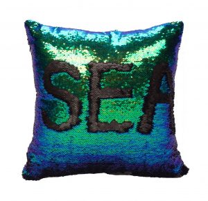 Reversible Sequins Mermaid Pillow