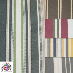 Oxford Striped Outdoor Fabric