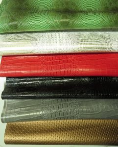 Exotic Fake Leather Vinyl Fabric